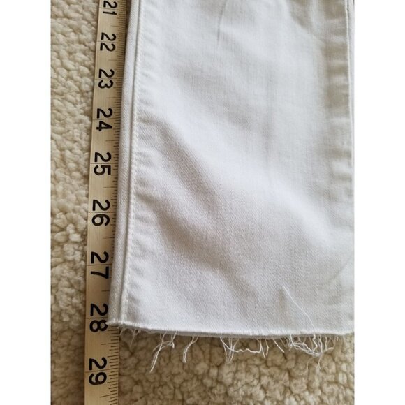 Paige Women's Verdugo Ankle w/Raw Hem Jeans  Artica Destructed Size 30 - Picture 10 of 11